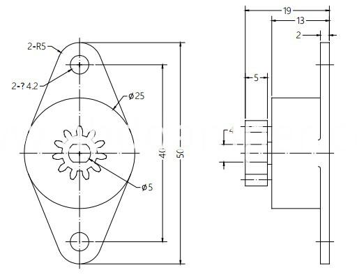 Gear Rotary Damper For Coffee Machine Gear Rotary Damper For Coffee Machine